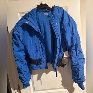 Free People Blue Ski & Snow Jacket